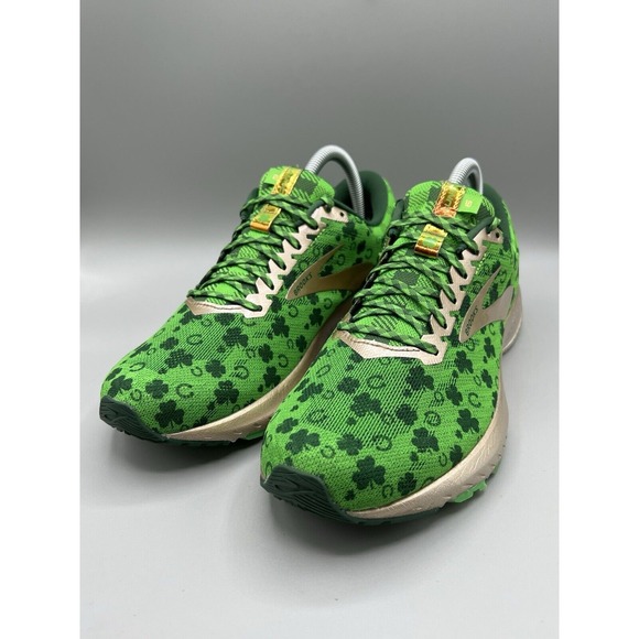 BROOKS Launch 6 Women's Size 9 B 120285 Lucky St Patrick's Day Print - Picture 5 of 14